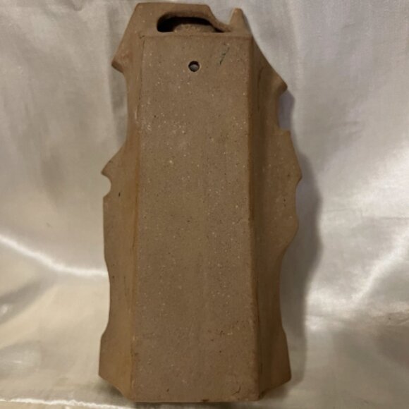 Vintage Counterpoint Wall Pocket 1970's. Terracotta. 7" High. J3 - Picture 4 of 4